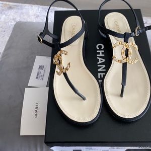 Chanel thong sandal